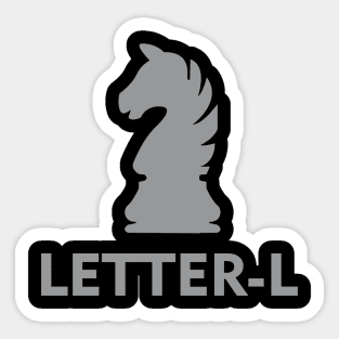 Knight - Chess Sticker